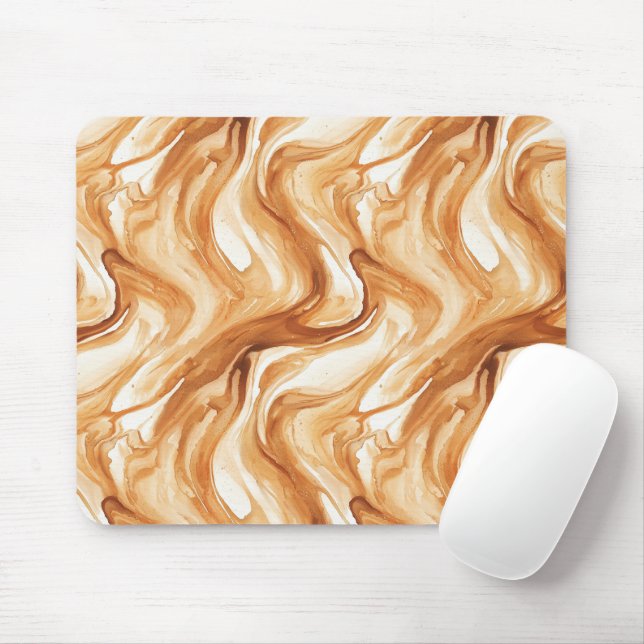 Mousepad Redemoinhos de Doce Caramelo Carmel (Com mouse)