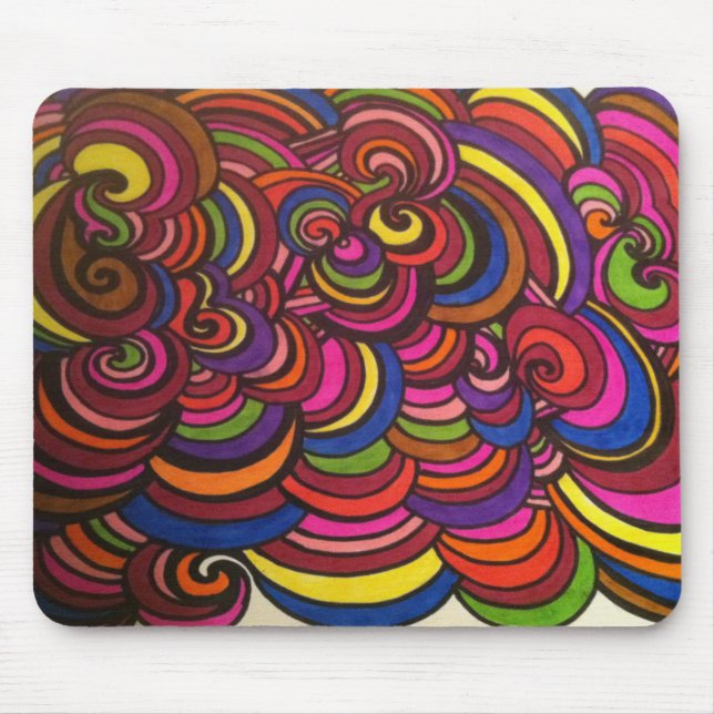Mousepad REDEMOINHOS e CAMADAS COLORIDAS! (Frente)