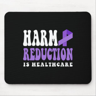 Mousepad Redução de Danos É Assistência Médica Conscientiza