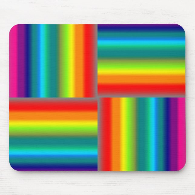 Mousepad Reflexão cruzada espectral (Frente)