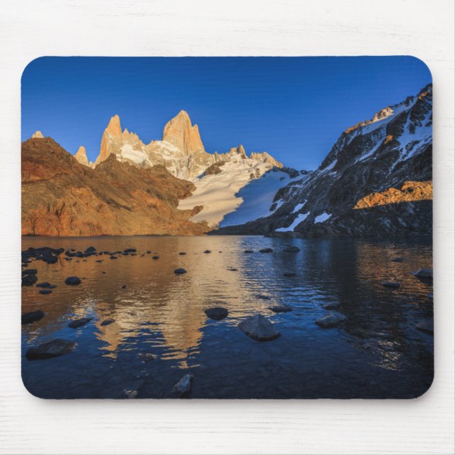 Mousepad Reflexão de Fitz Roy no nascer do sol (Frente)