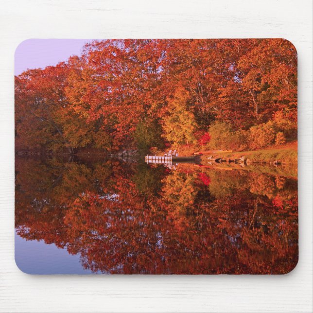Mousepad Reflexão do outono (Frente)