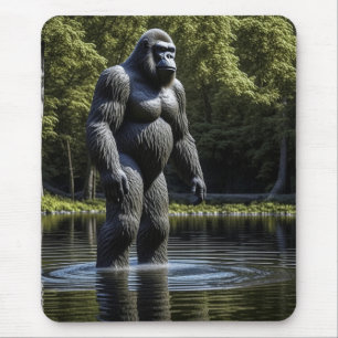 Mousepad Reflexão do Pé-Grande na Água