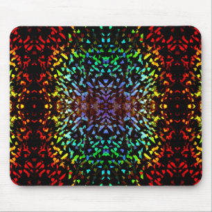 Mousepad Reflexões das luzes coloridas