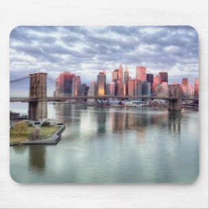 Mousepad Reflexões lindos da opinião e da cidade da manh