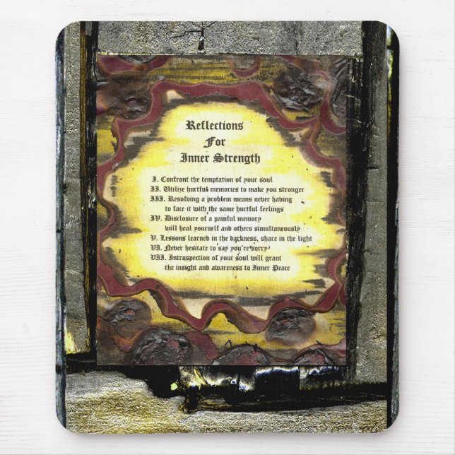 Mousepad Reflexões Para Força Interior (Frente)