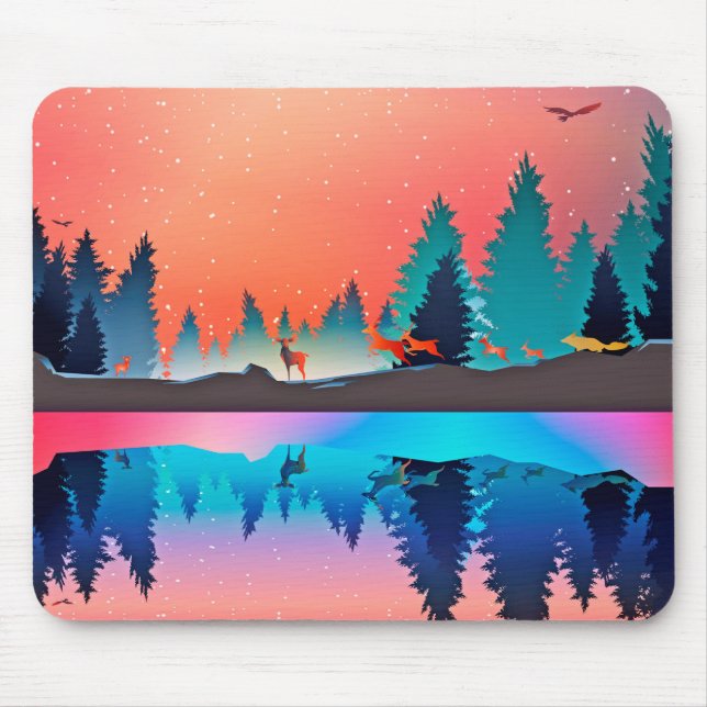 Mousepad Reflexões sobre a Natureza (Frente)