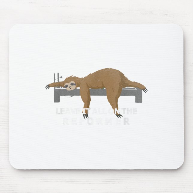 Mousepad Reformer Lates Sloth Lates  (Frente)