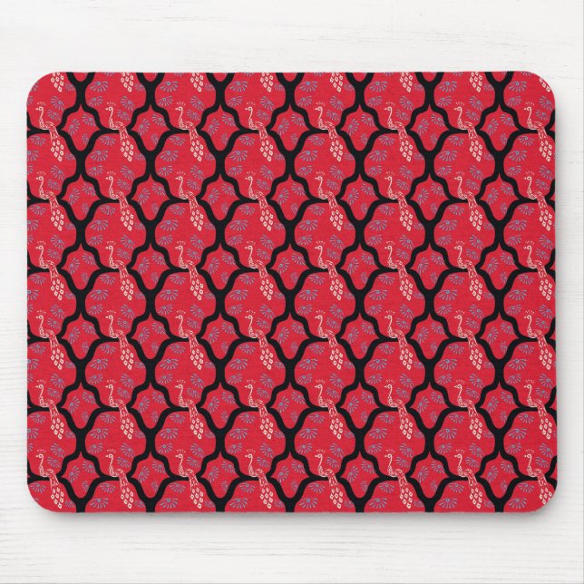 Mousepad Refrigere o teste padrão japonês oriental do (Frente)