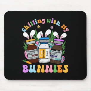 Mousepad Refrigerindo Com Meus Bunnies Icu B52 Med Surg Nur