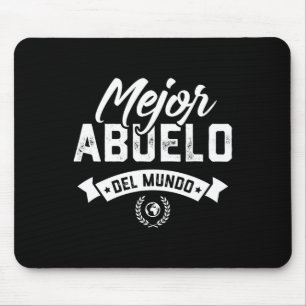 Mousepad Regalo Para Abuelo Mejor Abuelo Del Mundo Dia Del