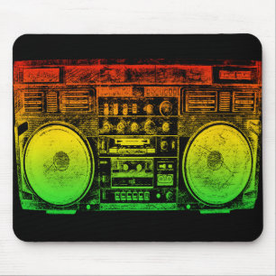Mousepad Reggae Boombox