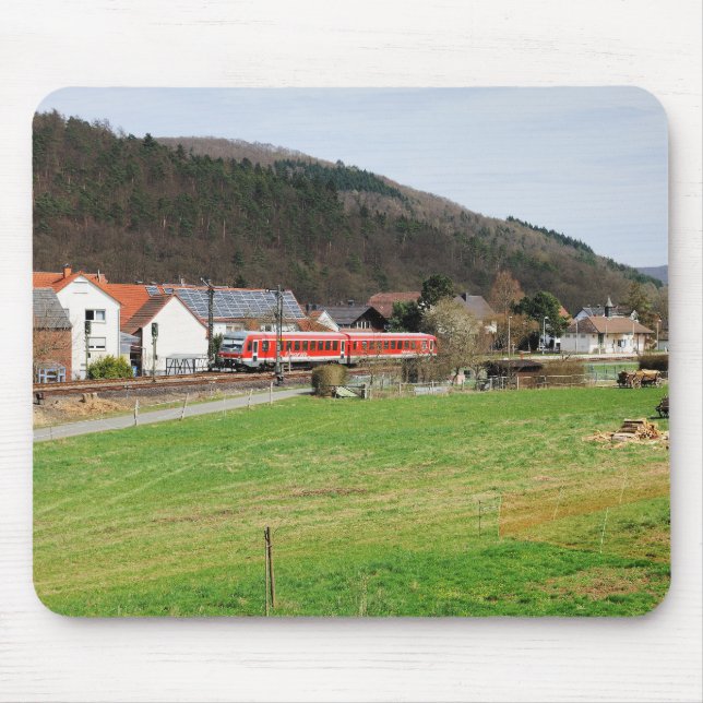 Mousepad Regionalbahn nach Marburg em Buchenau (Frente)