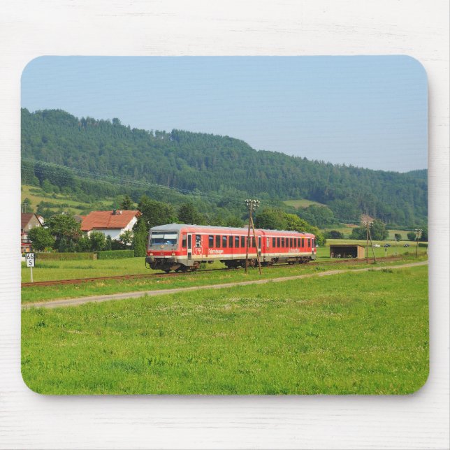 Mousepad Regionalbahn nach Marburg em Wolfgruben (Frente)