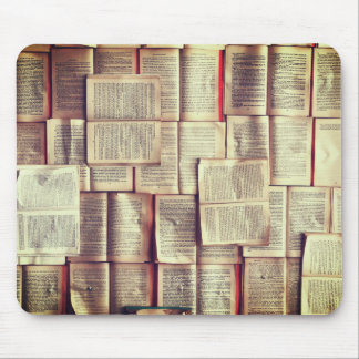 Mousepad Registra o tapete do rato, presente do booklover