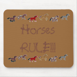 Mousepad REGRA dos cavalos!!!