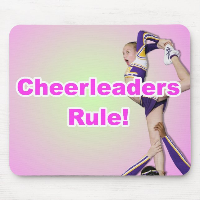 Mousepad Regra dos cheerleaderes (Frente)