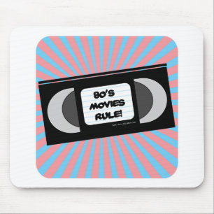 Mousepad Regra dos filmes dos anos 80
