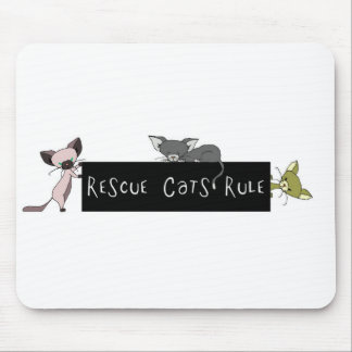 Mousepad Regra dos gatos do salvamento!