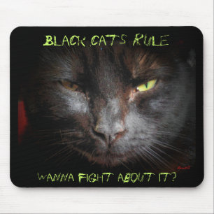 Mousepad Regra dos gatos pretos