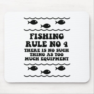 Mousepad Regra nenhuns da pesca 4