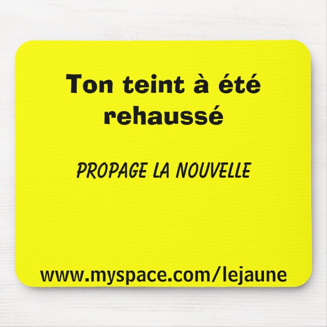 Mousepad rehaussant (Frente)