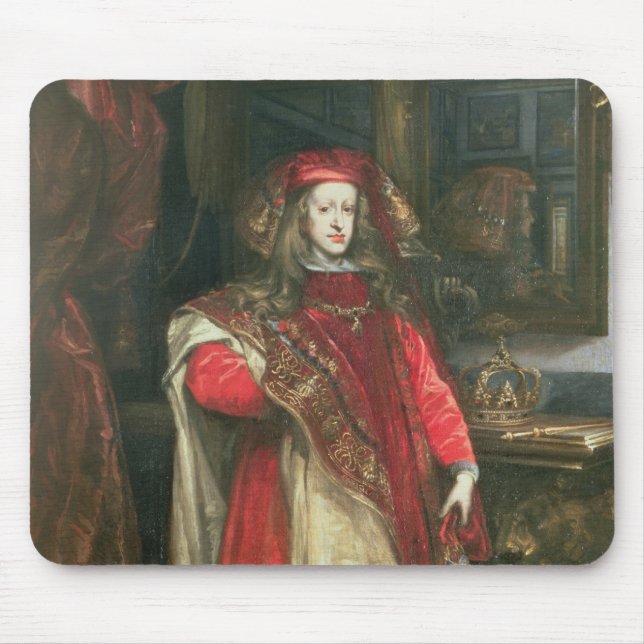Mousepad Rei Charles II da espanha (Frente)