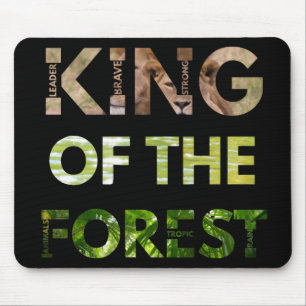 Mousepad Rei da Floresta