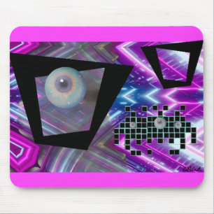 Mousepad Rei da Nova Invasão Vaporwave