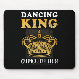 Mousepad Rei Dançante - Edição Quince - Quinceanera Birthd