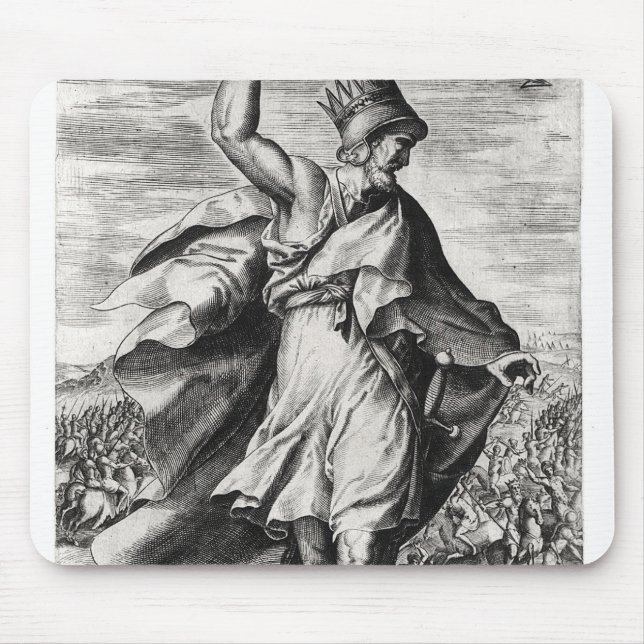 Mousepad Rei de Artaxerxes II de Persia (Frente)