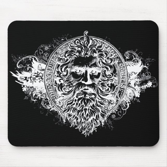 Mousepad Rei de Zeus o tapete do rato dos deuses (Frente)