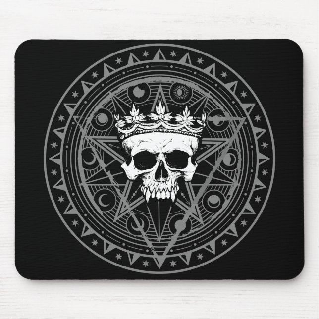 Mousepad Rei do Morto: Vampiro Real Escuro Sigil (Frente)