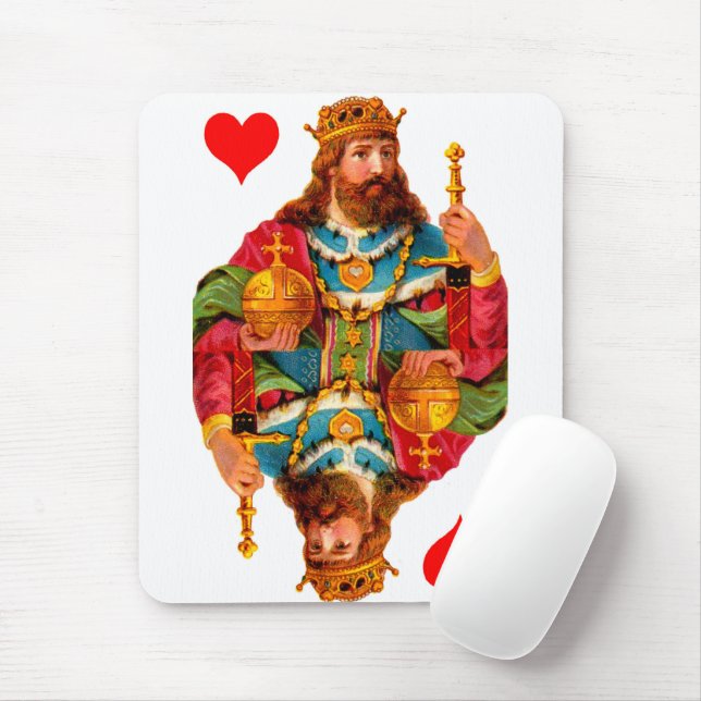 Mousepad Rei dos Corações (Com mouse)