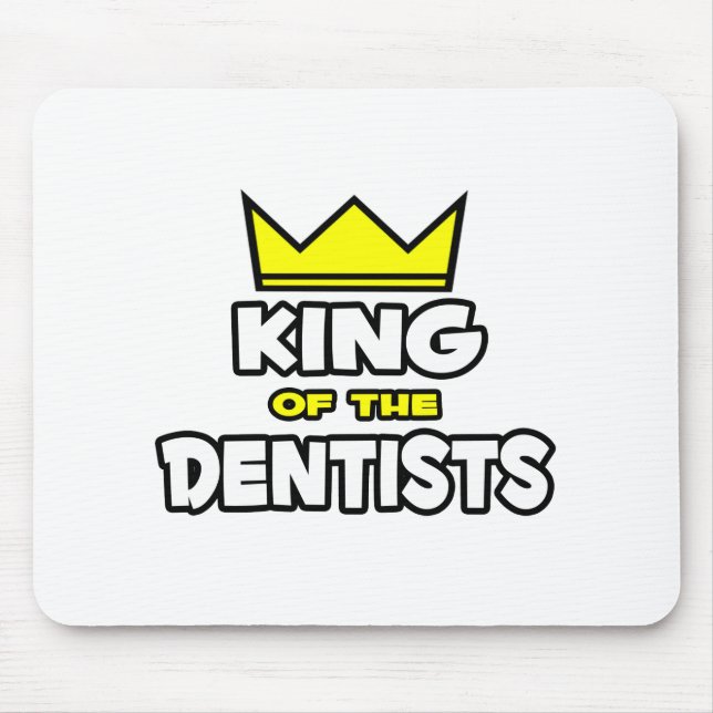 Mousepad Rei dos Dentistas (Frente)