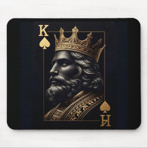 Mousepad Rei Dourado das Espadas do Mouse - Na moda