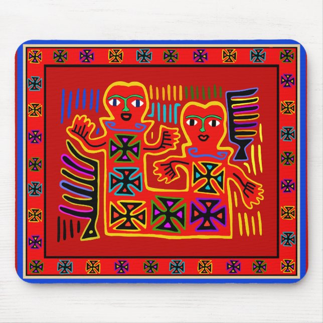 Mousepad Rei e Rainha do Mouse Terrestre (Frente)