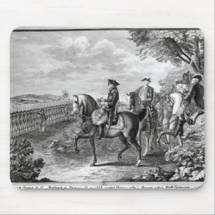 Mousepad Rei Frederick II de Prússia que revê