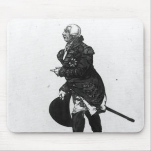 Mousepad Rei George III, envelhecido 72, 1810