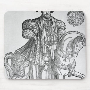 Mousepad Rei Henry VIII a cavalo