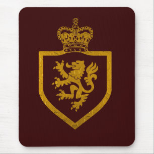 Mousepad Rei Leão Dourado
