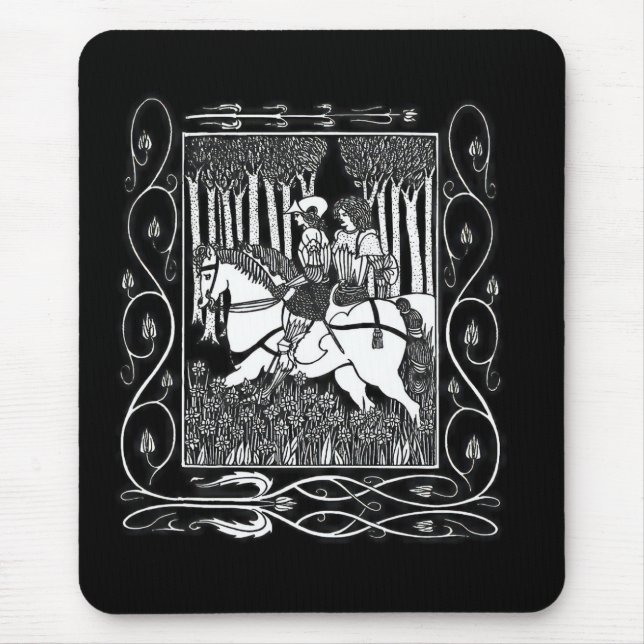 Mousepad rei mark e sir dinadan (Frente)