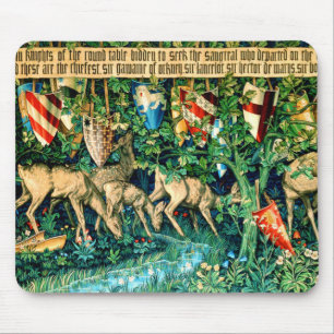 Mousepad Rei Medieval Arthur William Morris