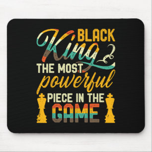 Mousepad Rei Negro O Mais Poderoso Peço Dos Homens Do Jogo
