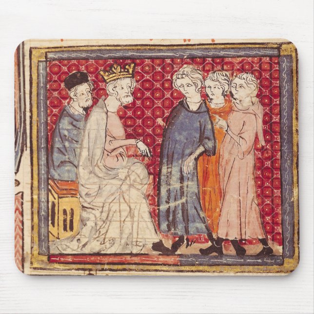 Mousepad Rei Philippe Eu, Grandes Chroniques de France (Frente)