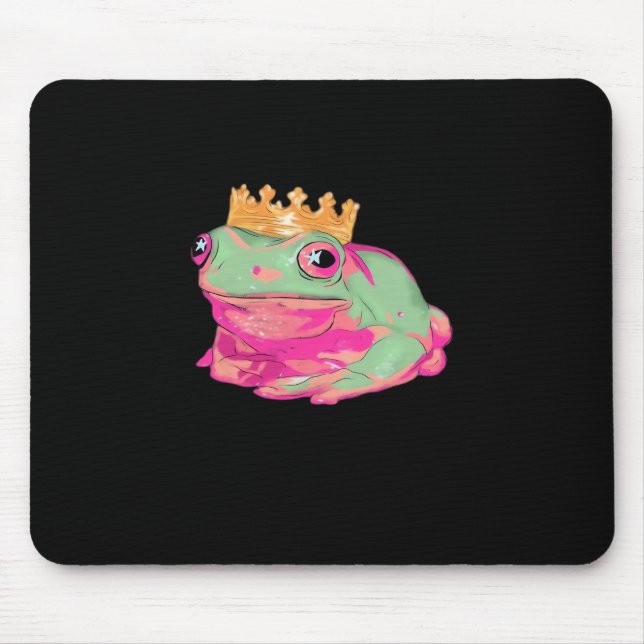 Mousepad Rei Sapo Funky Meme Estilo Clássico (Frente)