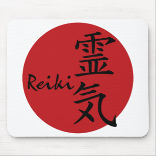 Mousepad Reiki - vermelho