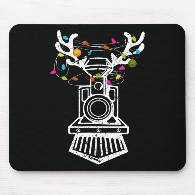 Mousepad Reinador de Comboio do Natal (Frente)