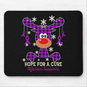 Mousepad Reindeer Esperança Para Uma Consciência Cura Do He
