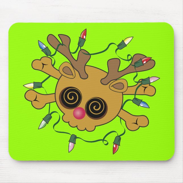 Mousepad Reindeer Skull (Frente)